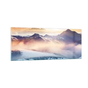 Glasbild - Bild auf glas - Die Kraft und Reinheit der Natur - 100x40 cm