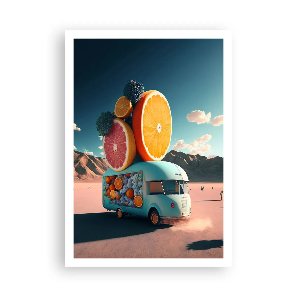 Poster - Geschmack von Urlaub - 70x100 cm