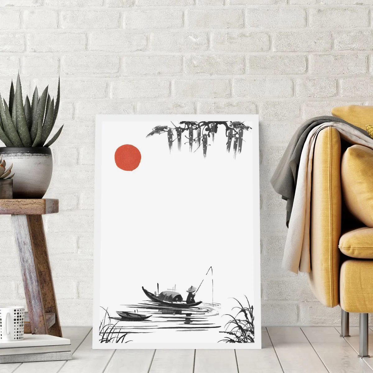 Poster - Asiatischer Nachmittag - 70x100 cm