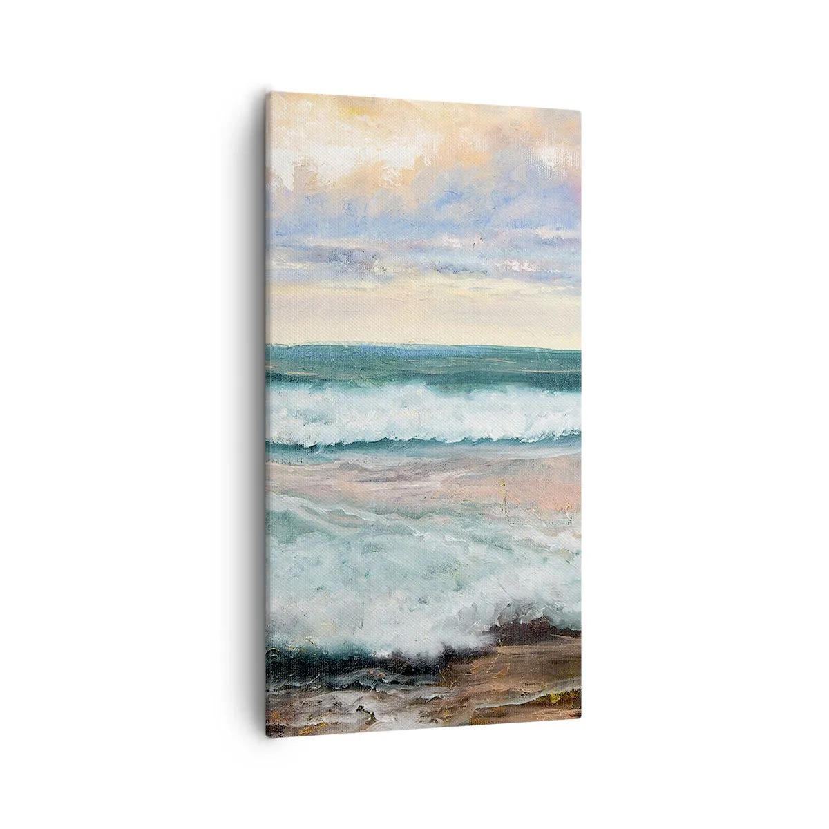 Bild auf Leinwand - Leinwandbild - Hier werden Sie Ihre Seele baumeln lassen - 55x100 cm