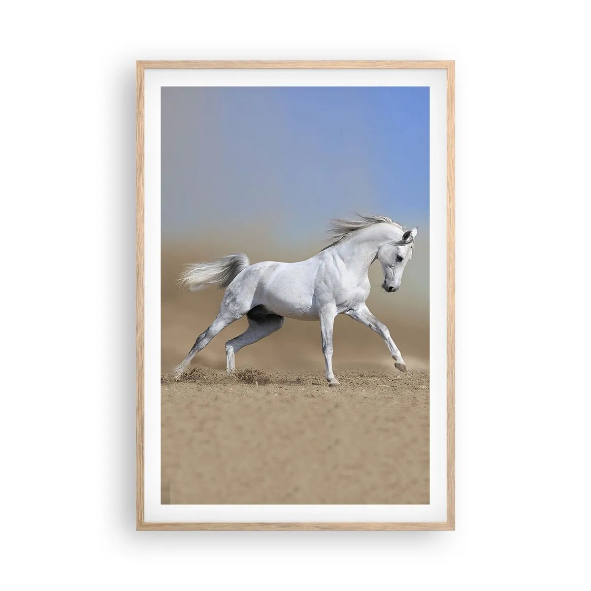 Poster in einem Rahmen aus heller Eiche - Die schönste arabische Sage - 61x91 cm