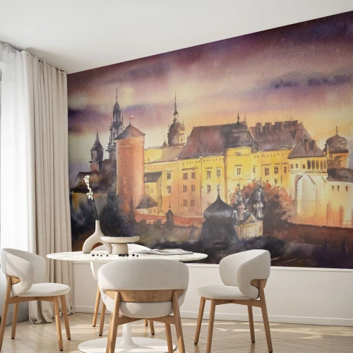 Maßgeschneiderte selbstklebende Fototapete Deluxe Sticker - Geschichte und Märchen - Sperren, Klassisch, Die Architektur