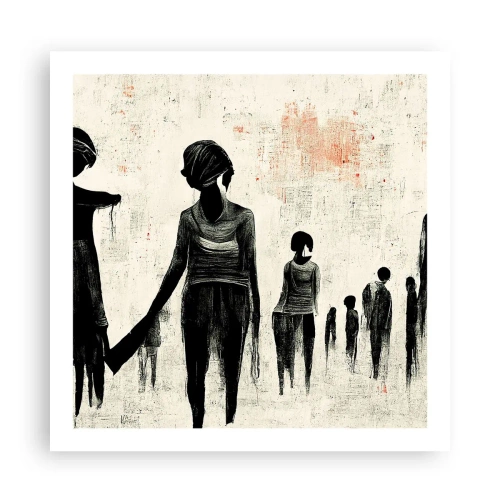 Poster - Gegen die Einsamkeit - 60x60 cm