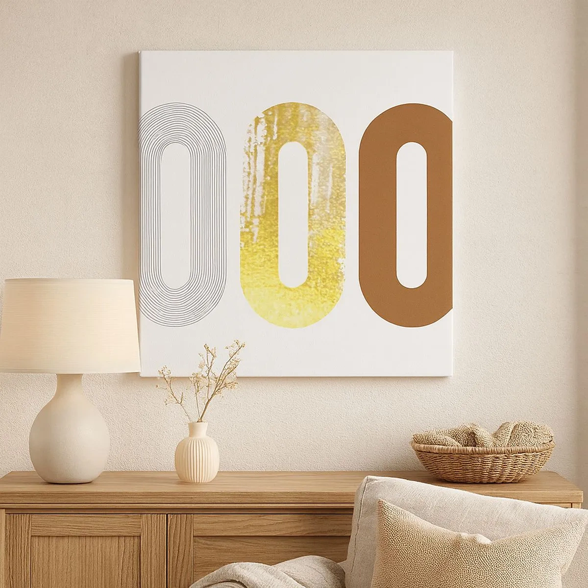 Bild auf Leinwand - Leinwandbild - Oooh! - 30x30 cm