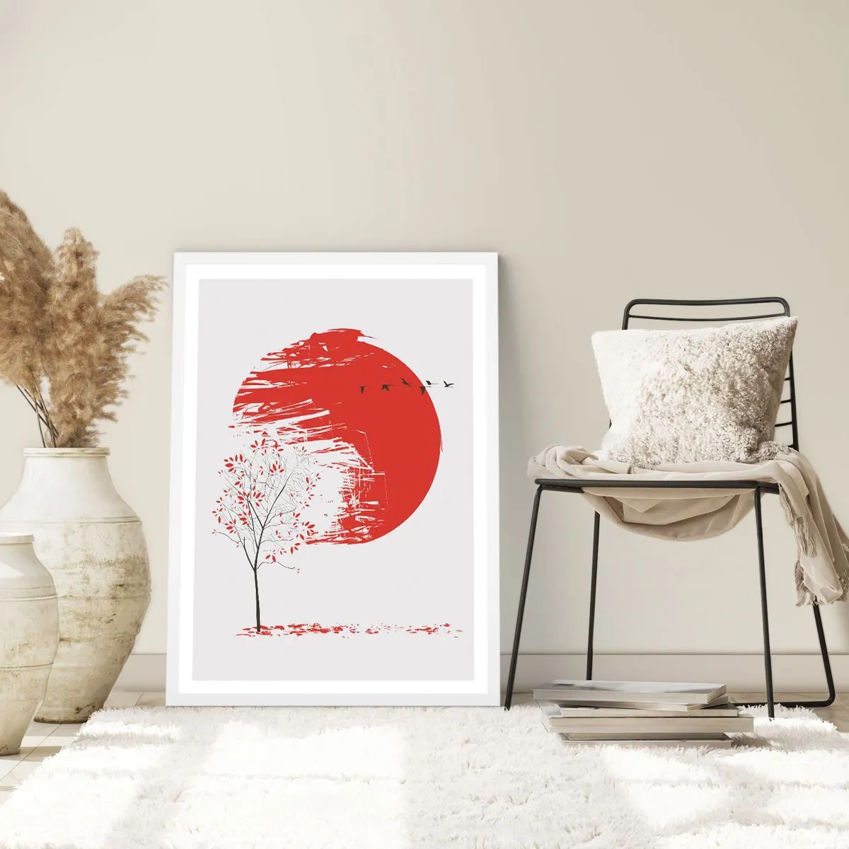 Poster in einem weißen Rahmen - Kennst du dieses Land? - 70x100 cm