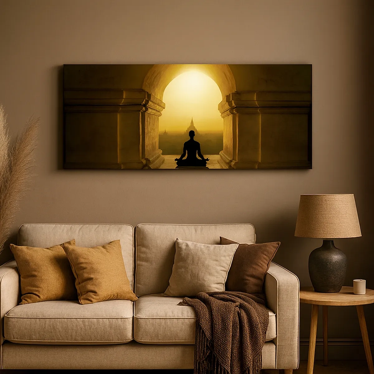 Bild auf Leinwand - Leinwandbild - Vollkommene Harmonie - 30x30 cm