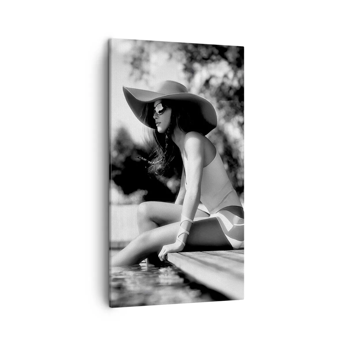 Bild auf Leinwand - Leinwandbild - Sommertraum - 45x80 cm