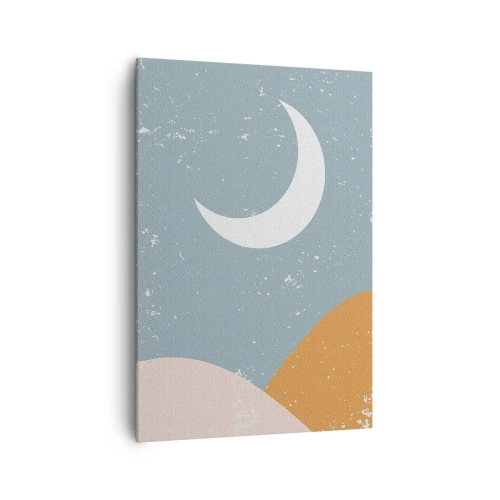 Bild auf Leinwand - Leinwandbild - Wunder vieler Nächte - 70x100 cm
