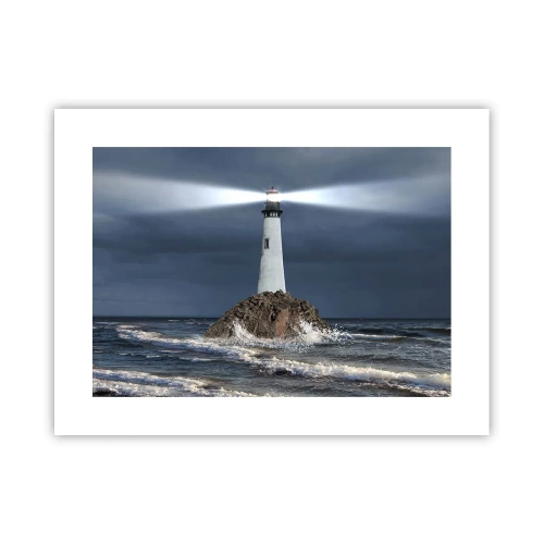 Poster - Hier... hier... hier! - 40x30 cm