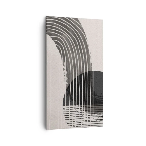 Bild auf Leinwand - Leinwandbild - Hin und zurück - 45x80 cm