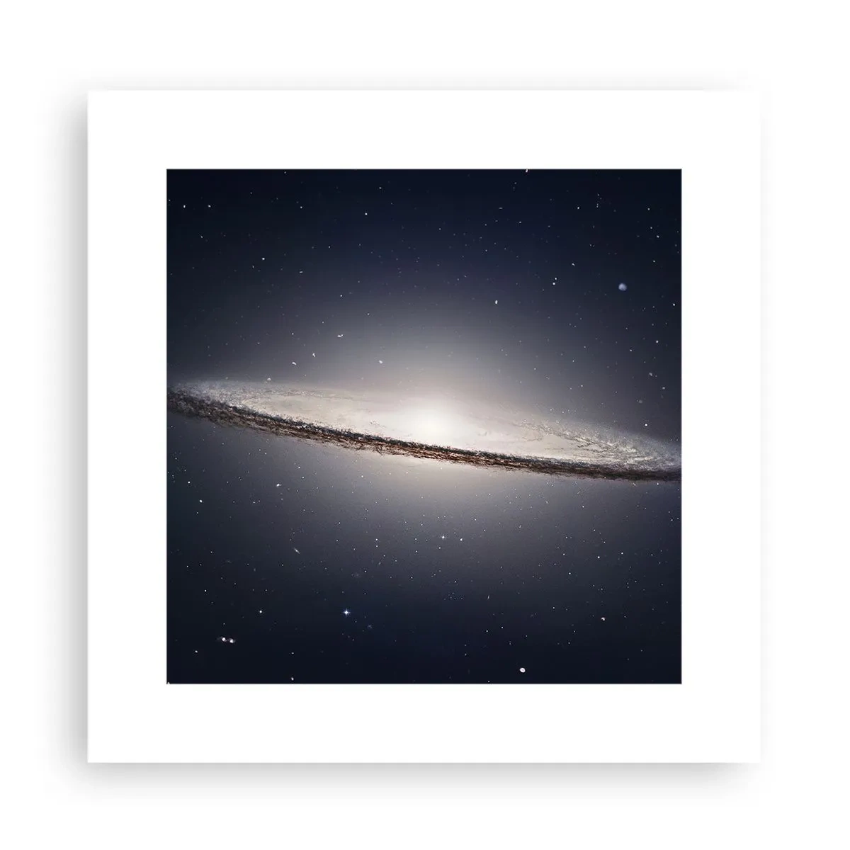Poster - Vor langer Zeit in einer weit entfernten Galaxie ... - 30x30 cm