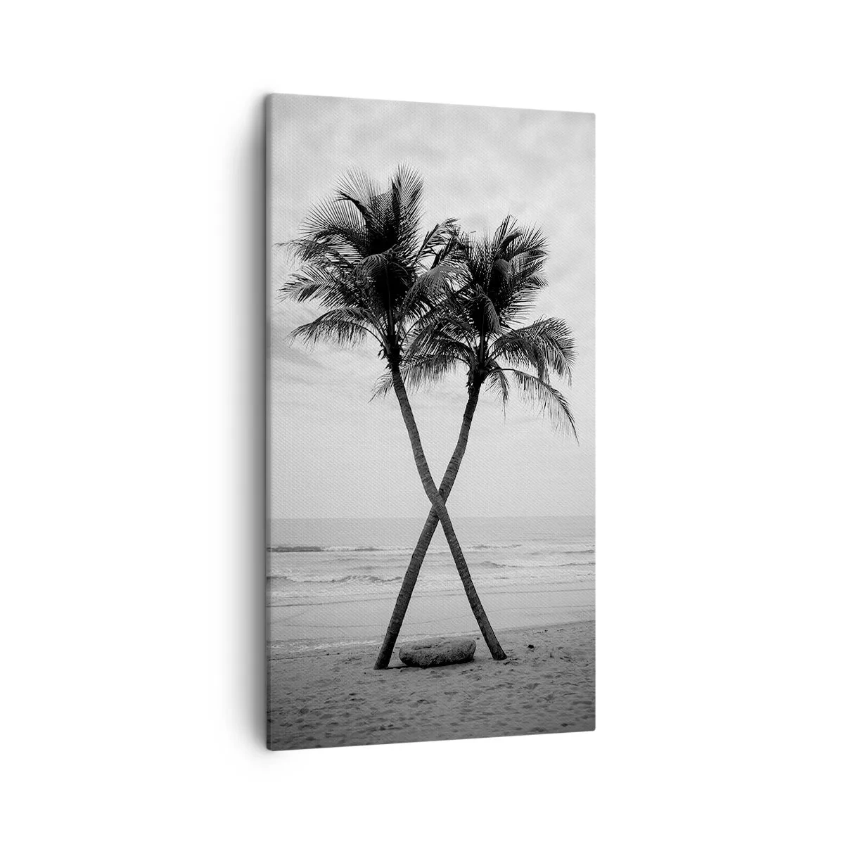 Bild auf Leinwand - Leinwandbild - Sie spürte eine Präsenz - 45x80 cm