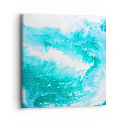 Bild auf Leinwand - Leinwandbild - Im Kern des Elements - 40x40 cm