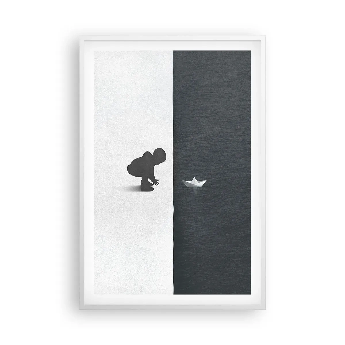 Poster in einem weißen Rahmen - Tolle Expedition - 61x91 cm