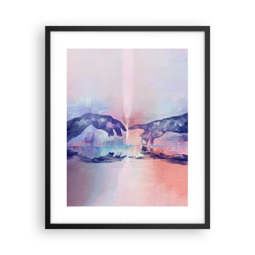 Poster in einem schwarzem Rahmen - Göttlicher Funke des Lebens - 40x50 cm