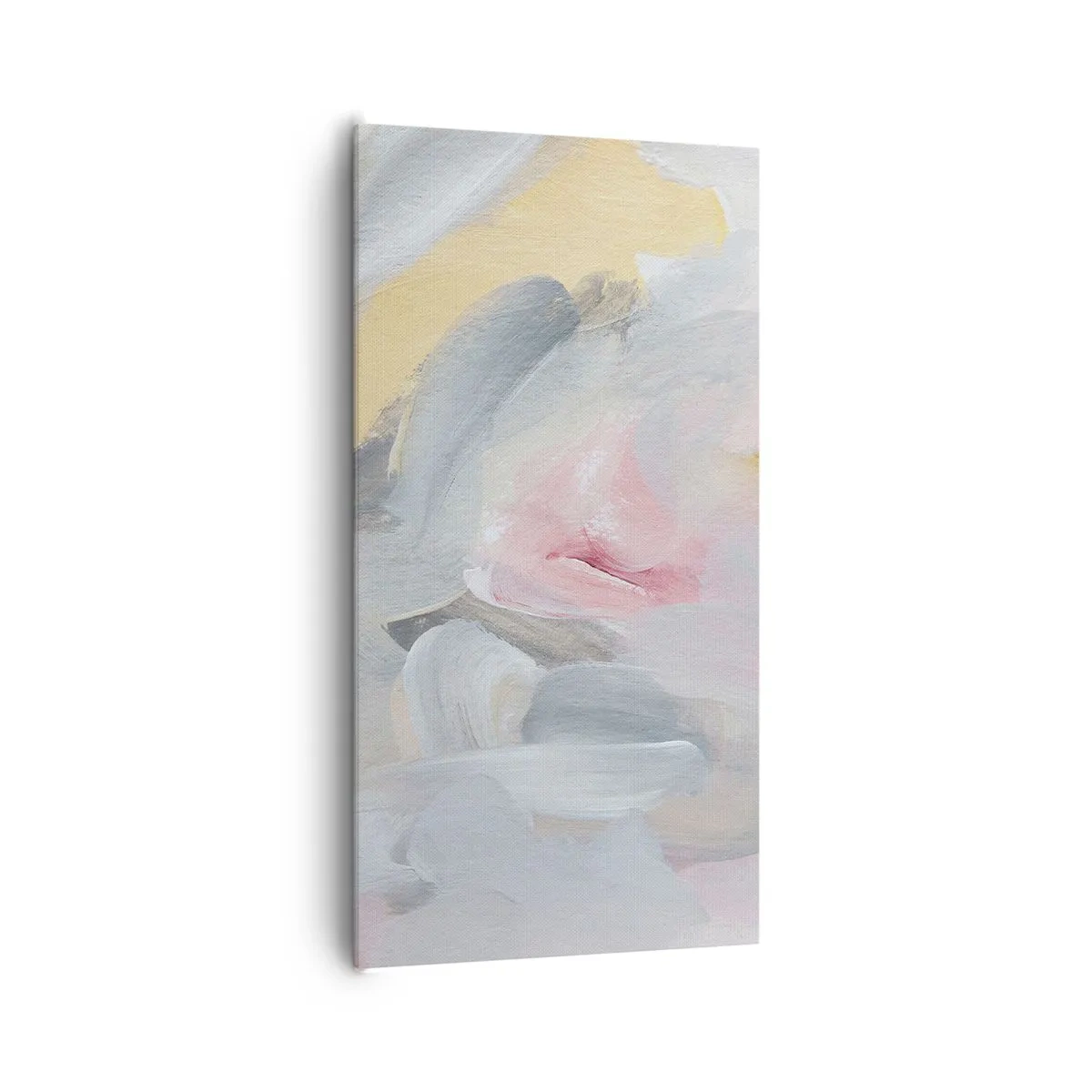 Bild auf Leinwand - Leinwandbild - In einer Pastellwelt - 65x120 cm