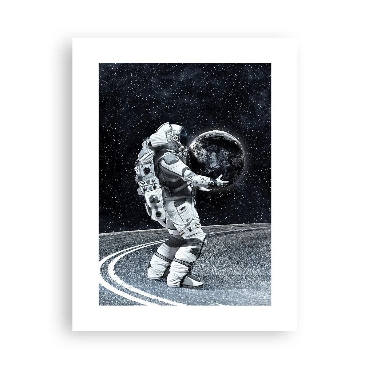 Poster - Auf der Milchstraße - 30x40 cm