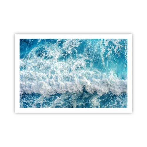 Poster - Freudig und springend - 91x61 cm