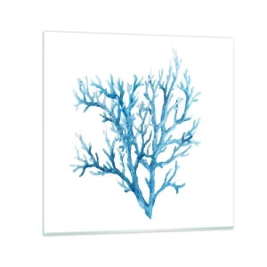 Glasbild - Bild auf glas - Nautisches Filigran - 60x60 cm