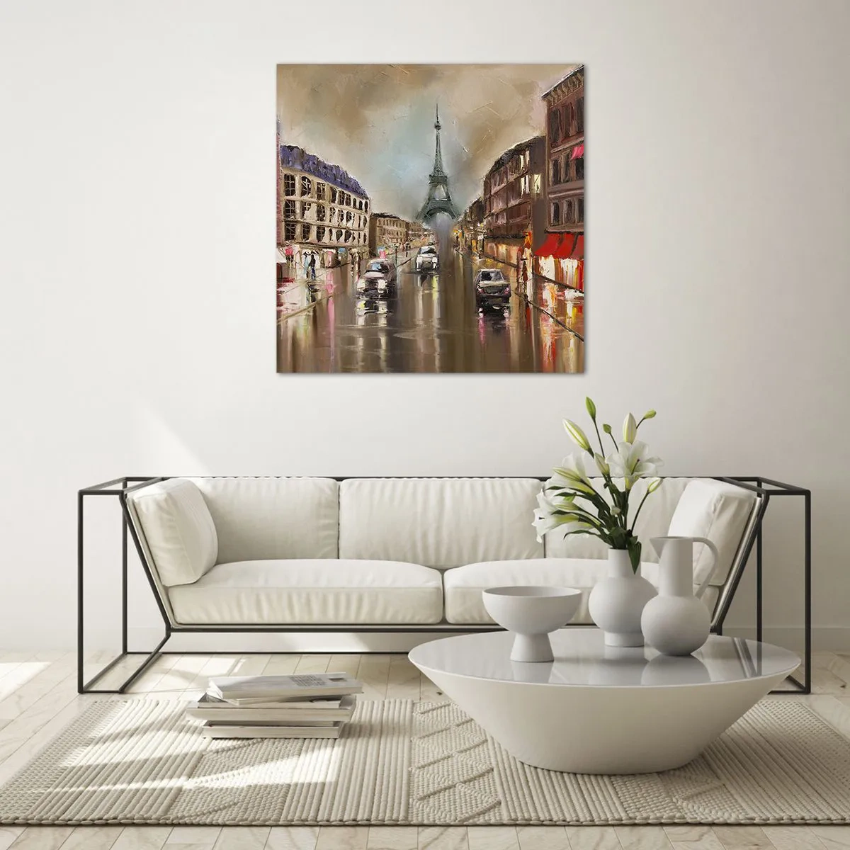 Glasbild - Bild auf glas - Nur sie zählt - 50x50 cm