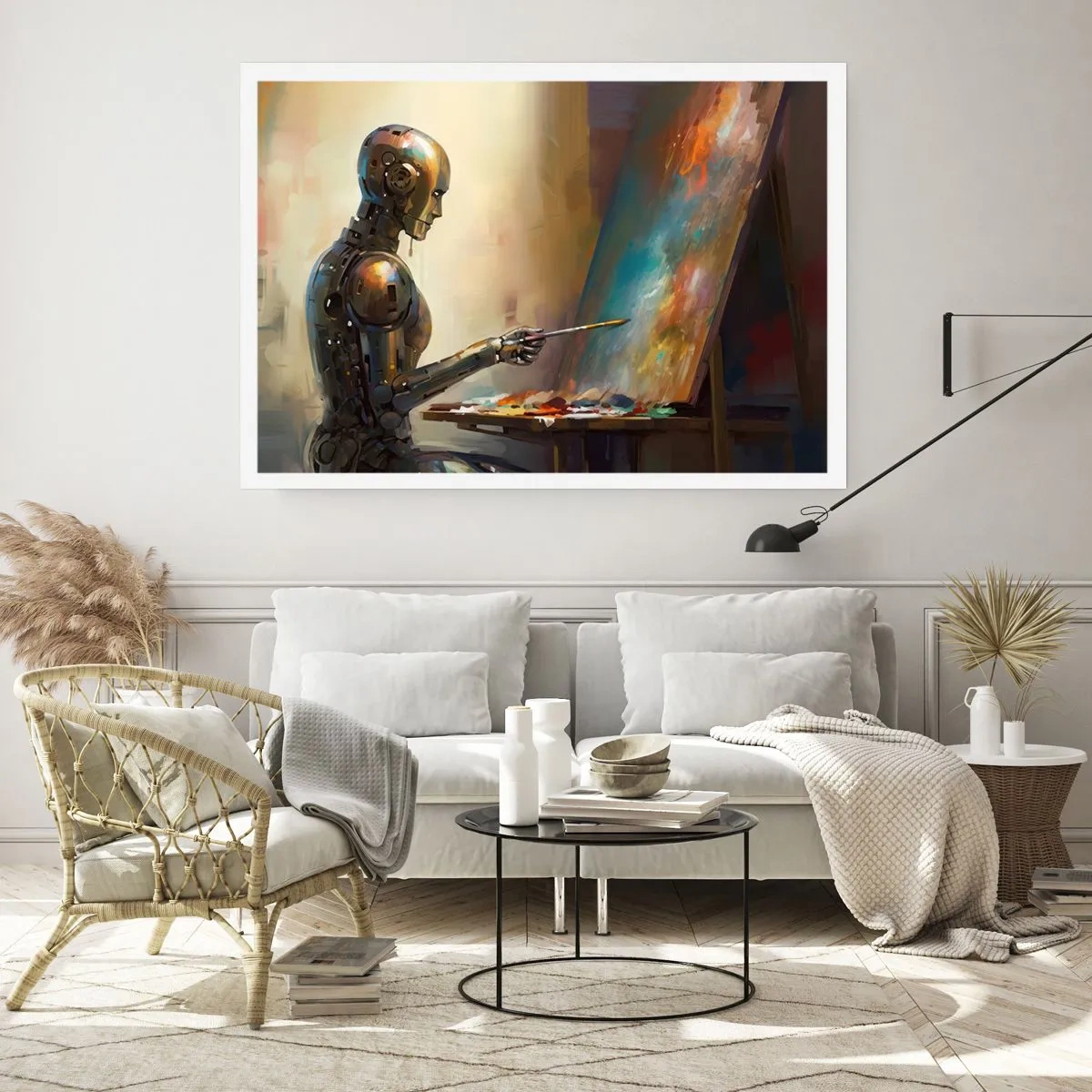 Poster - Die Kunst der Zukunft - 70x50 cm