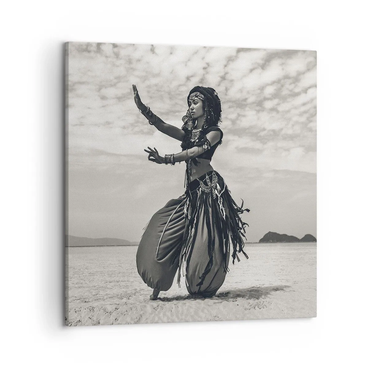 Bild auf Leinwand - Leinwandbild - Der Tanz der südlichen Inseln - 50x50 cm