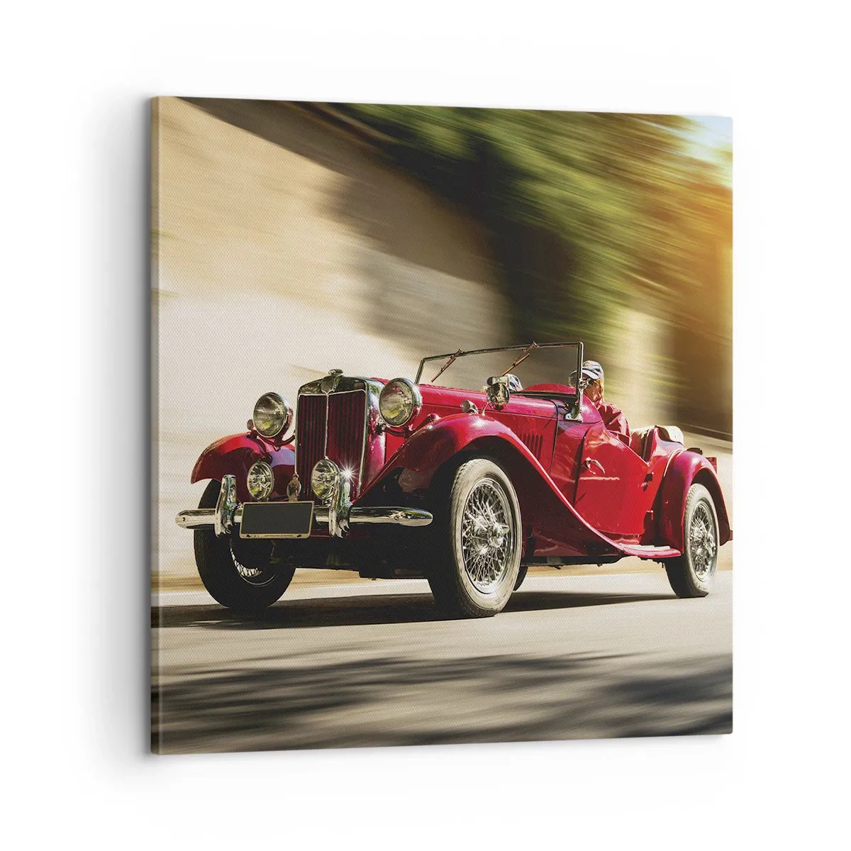 Bild auf Leinwand - Leinwandbild - Schöner als Nike von Samothrake - 60x60 cm