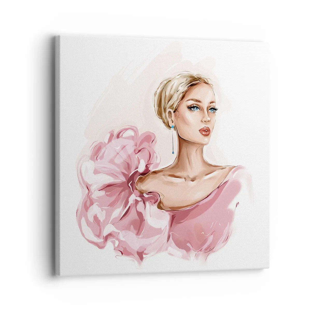 Bild auf Leinwand - Leinwandbild - Wie gemalt ... - 30x30 cm