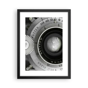 Poster in einem schwarzem Rahmen - Eine Story über Hollywood - 30x40 cm