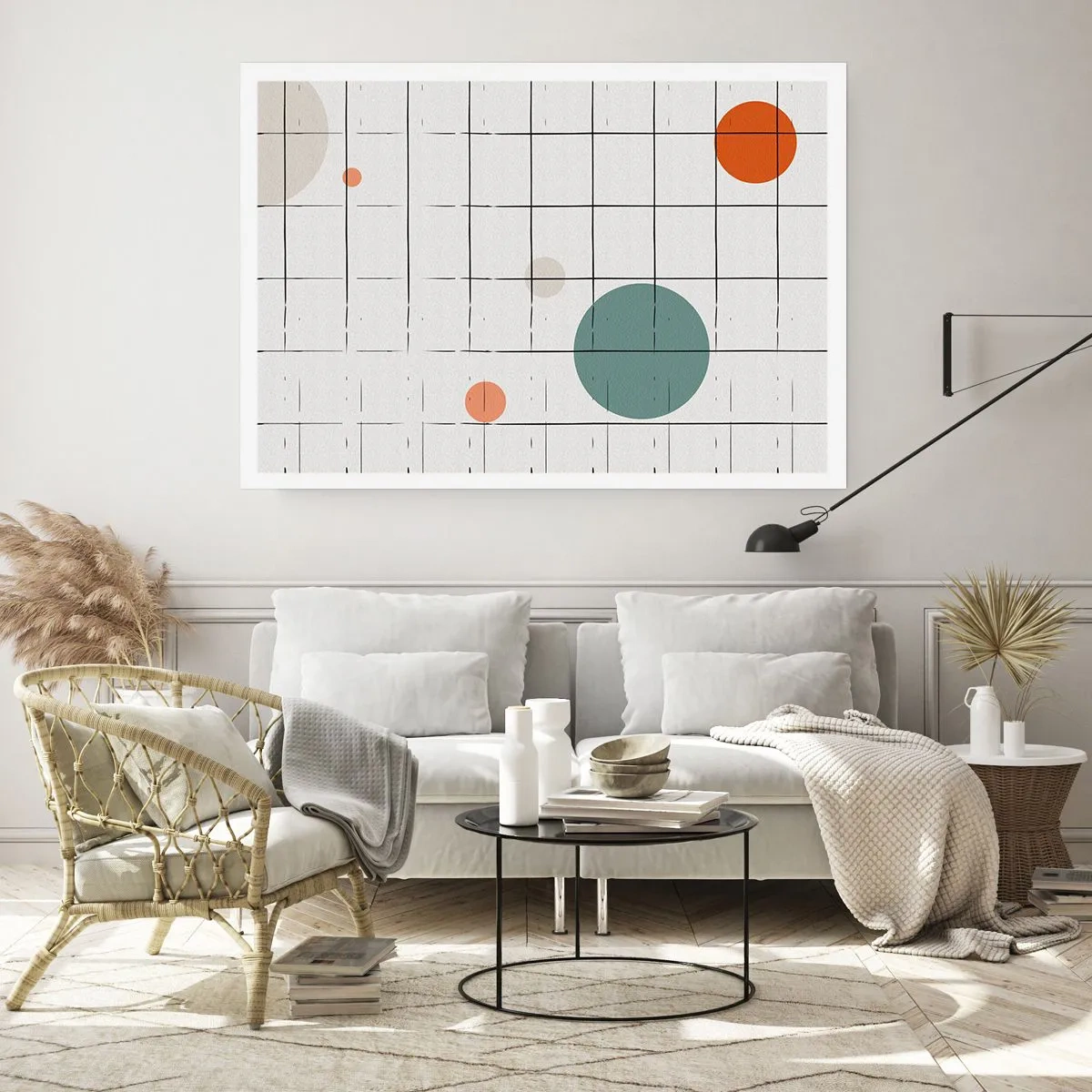 Poster - Gefangen. Wir oder sie? - 70x50 cm