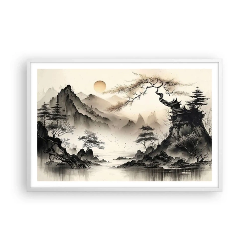 Poster in einem weißen Rahmen - Einzigartiger Charme des Orients - 91x61 cm