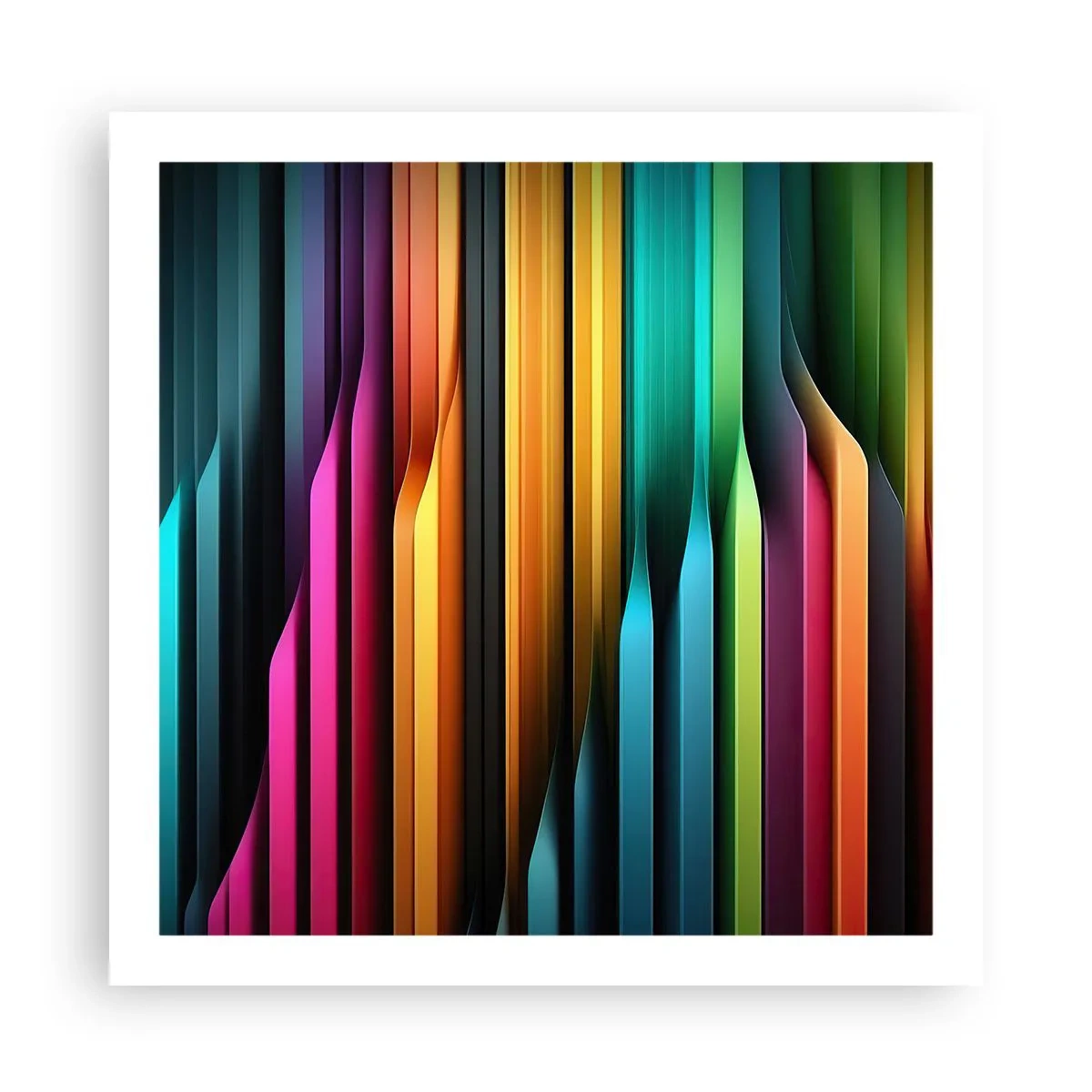 Poster - Lichtorgan - 60x60 cm