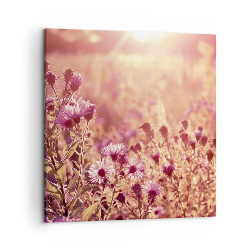 Bild auf Leinwand - Leinwandbild - Bevor der Sommer vorbei ist - 50x50 cm