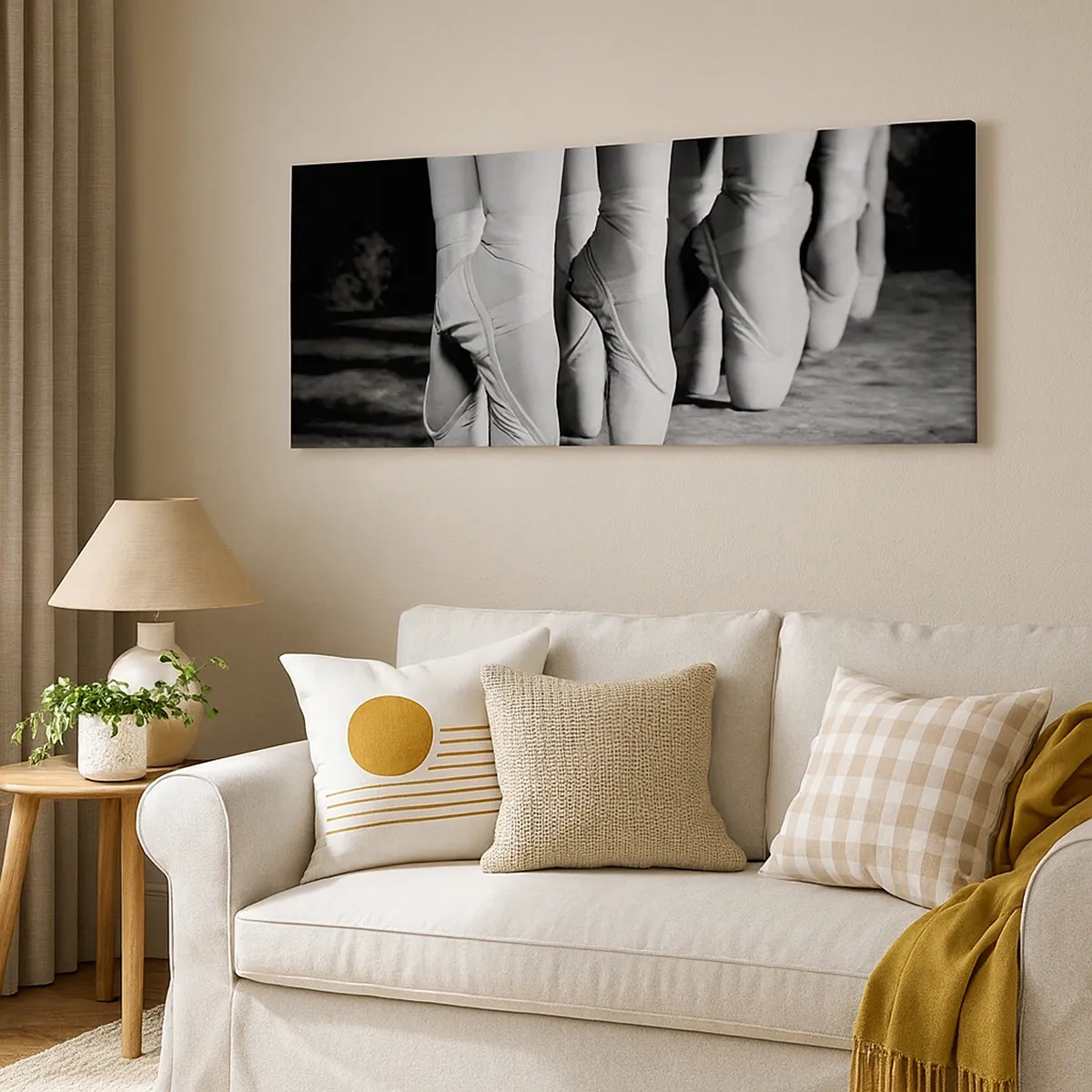 Bild auf Leinwand - Leinwandbild - Gemeinsam, leicht - 30x30 cm