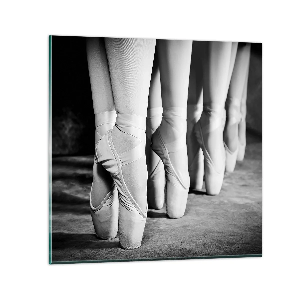 Glasbild - Bild auf glas - Gemeinsam, leicht - 30x30 cm