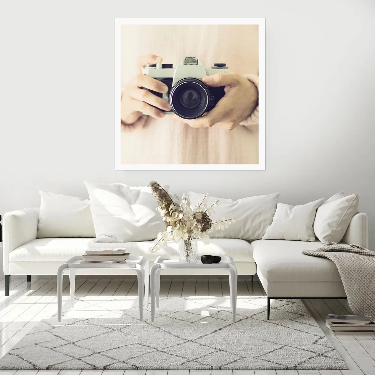 Poster - Um mehr zu sehen ... - 30x30 cm