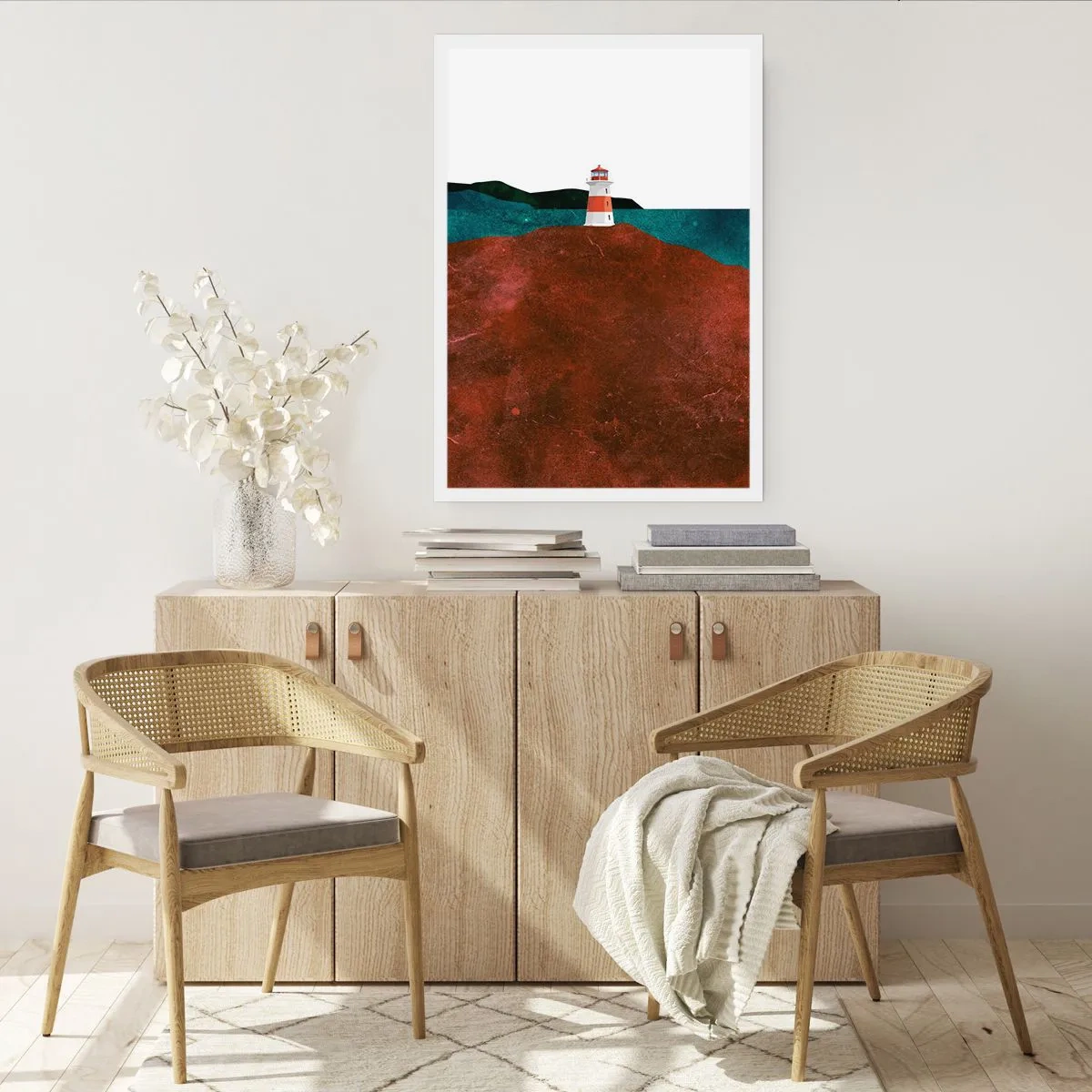 Poster - Aufs Meer starren - 30x40 cm