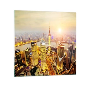 Glasbild - Bild auf glas - Asiatischer Traum - 60x60 cm