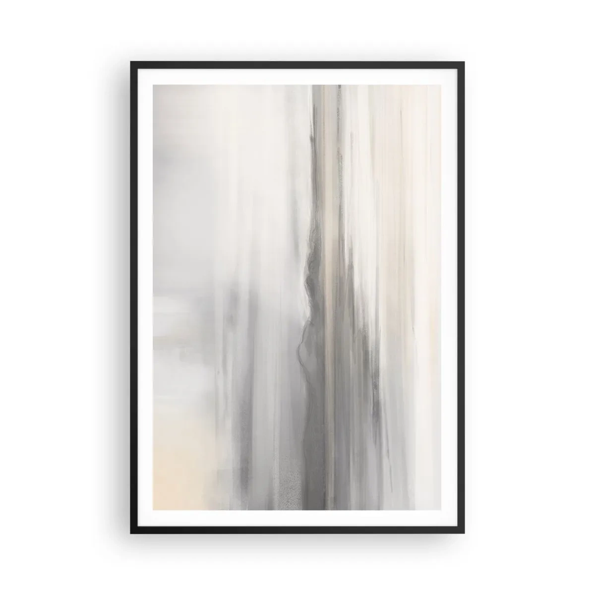 Poster in einem schwarzem Rahmen - Nachdenkliche Distanz - 70x100 cm