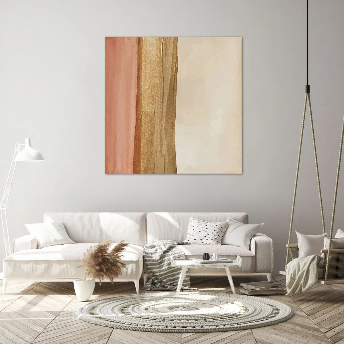 Bild auf Leinwand - Leinwandbild - Vertikale Komposition - 40x40 cm