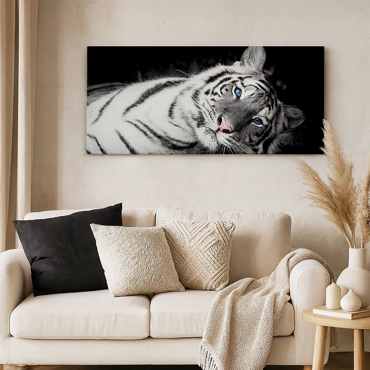 Bild auf Leinwand - Leinwandbild - Wildnis und Frieden - 30x30 cm