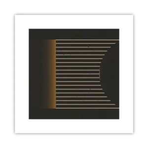 Poster - Die Dunkelheit erkunden - 30x30 cm