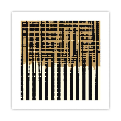 Poster - Architektonische Abstraktion - 40x40 cm