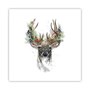 Poster - Im festlichen Gewand - 40x40 cm