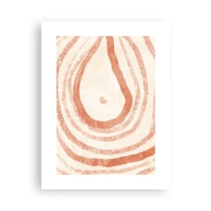 Poster - Korallenkreise – Komposition - 30x40 cm