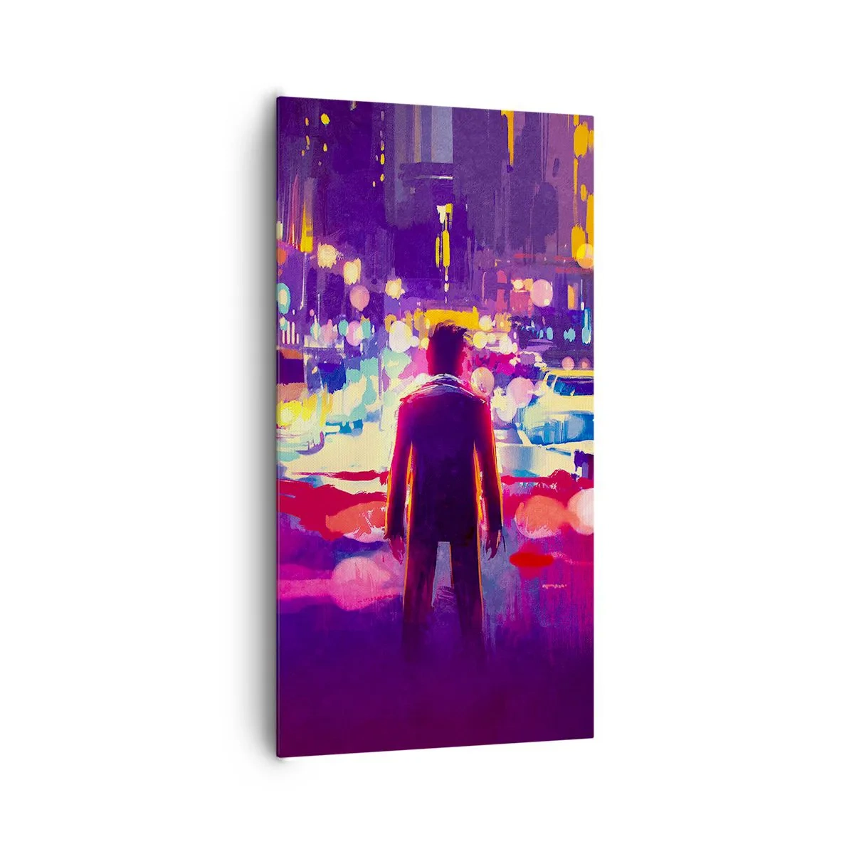 Bild auf Leinwand - Leinwandbild - Eingetaucht in das Licht - 65x120 cm