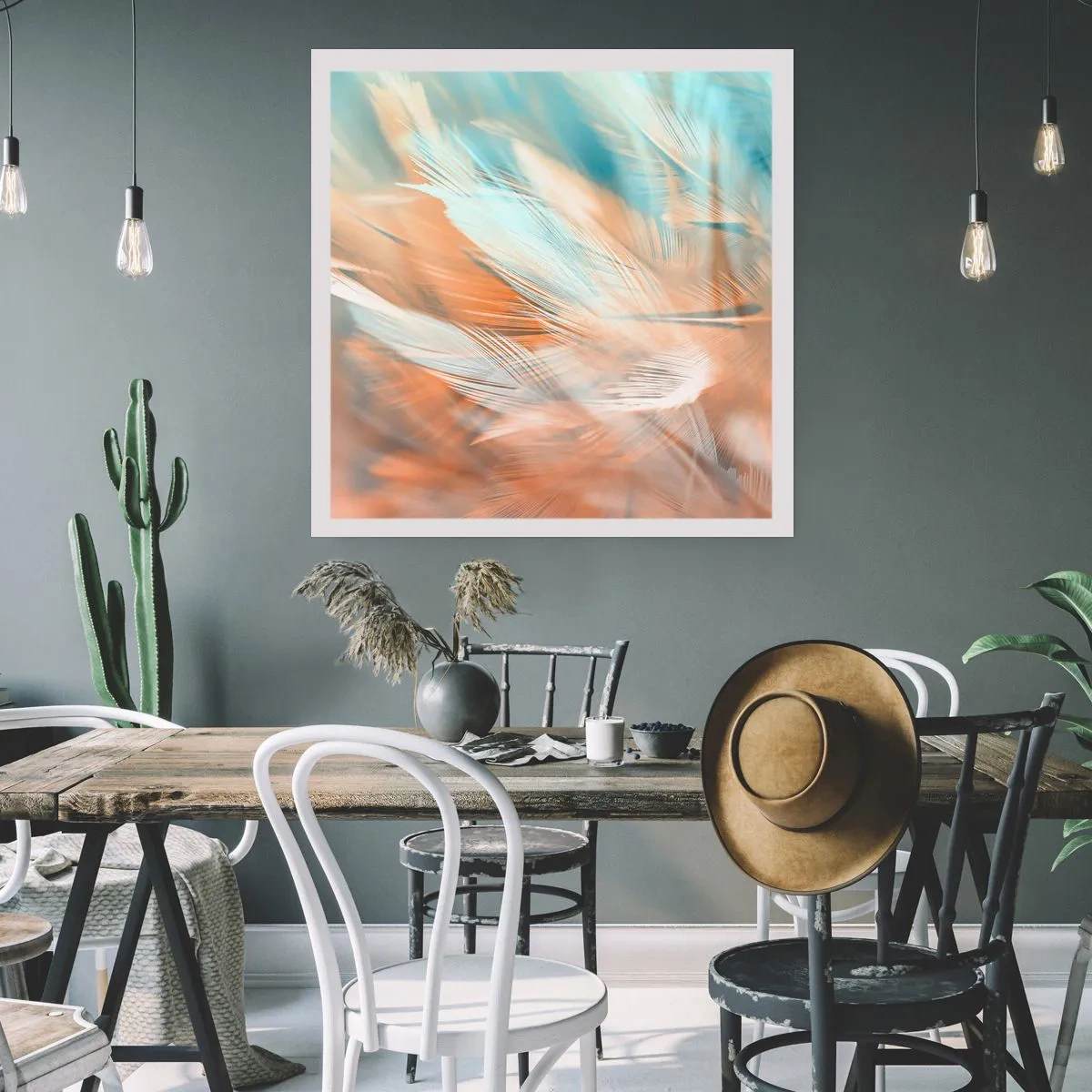 Poster - Im Land der Sanftmut - 50x50 cm