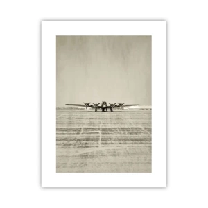 Poster - Wie immer bereit - 30x40 cm