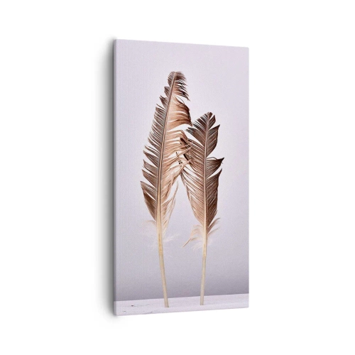 Bild auf Leinwand - Leinwandbild - Gegen das Nichts - 55x100 cm