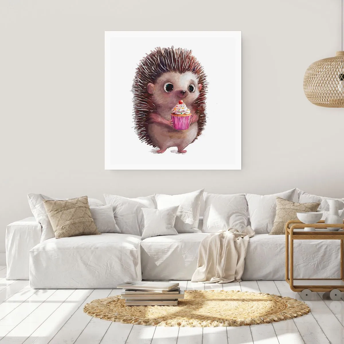 Poster - Der Feiertag ist jeden Tag - 60x60 cm